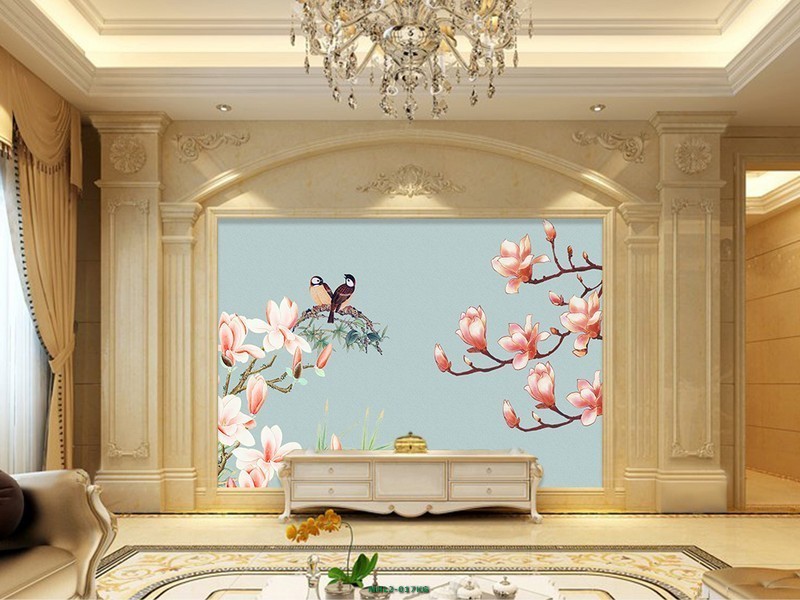 Cành hoa mộc lan MHL2-017KG